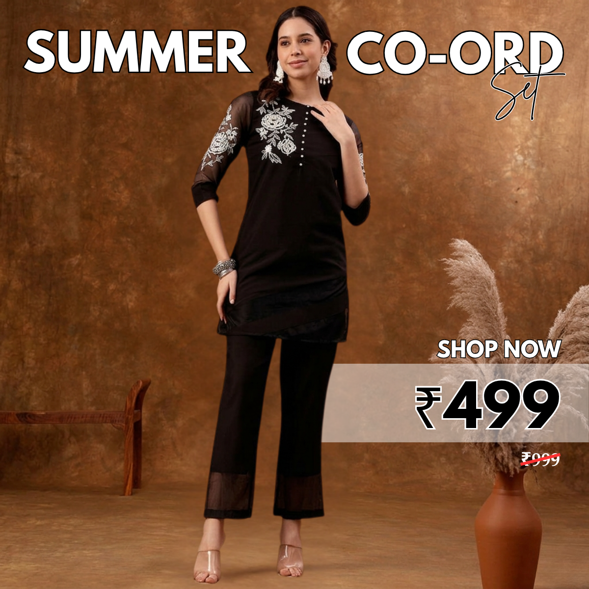 Stylish Summer Co-Ord Set for Women (CS-4)