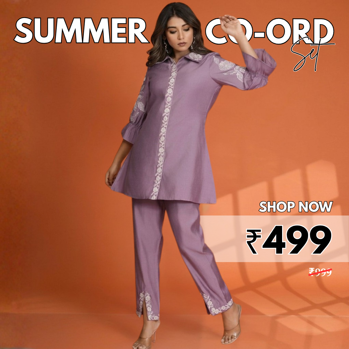 Stylish Summer Co-Ord Set for Women (CS-5)