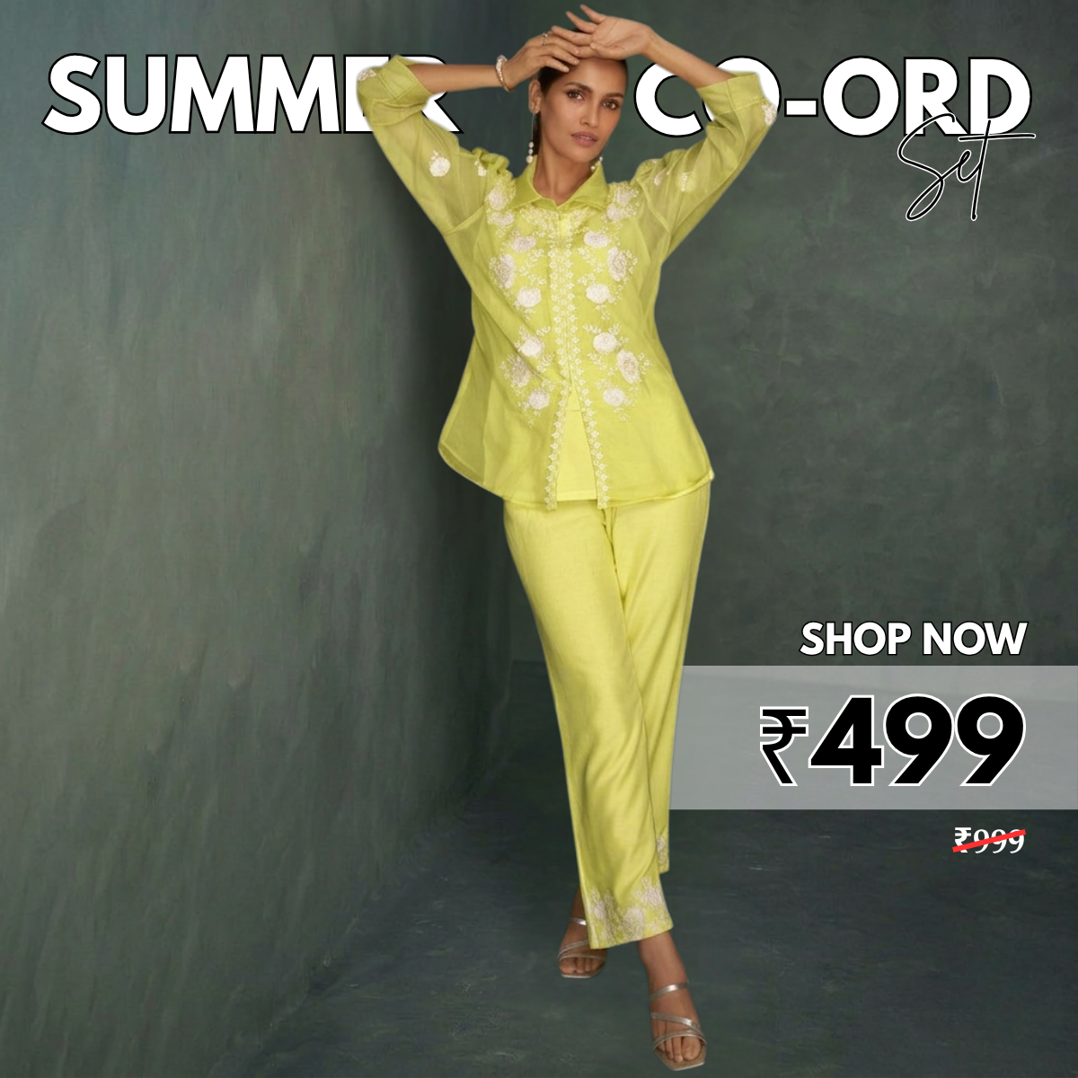 Stylish Summer Co-Ord Set for Women (CS-7)