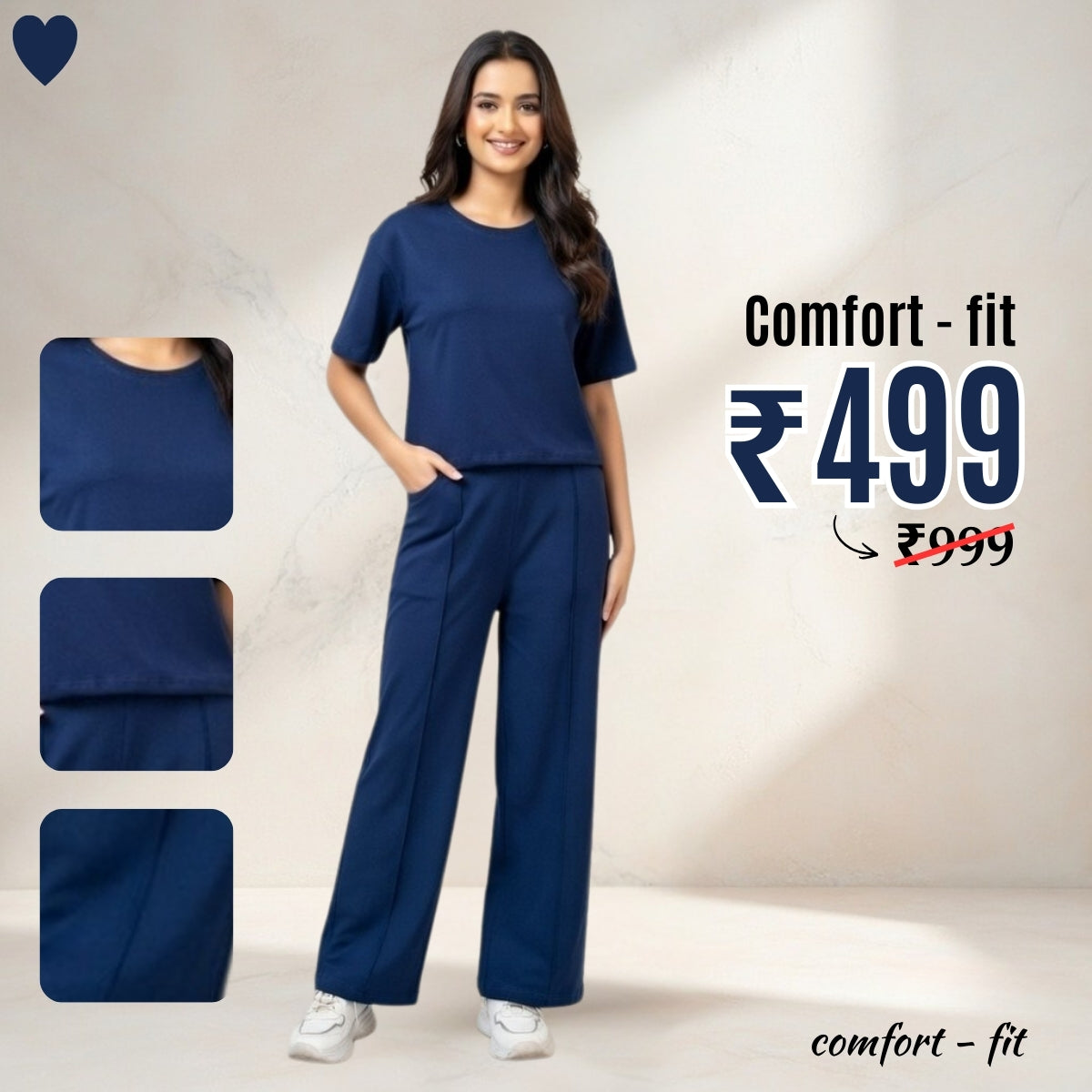 Comfort Fit Airpot Co-ord Set (Co-ord_06)