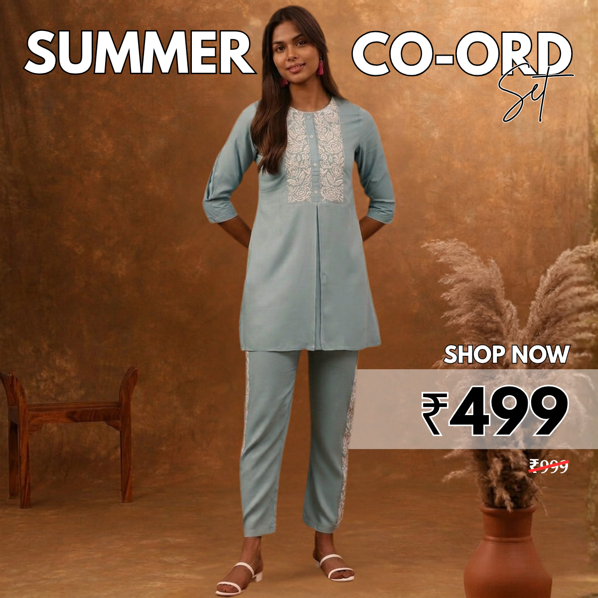 Stylish Summer Co-Ord Set for Women (CS-8)