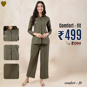 Comfort Fit Airpot Co-ord Set (Co-ord_07)