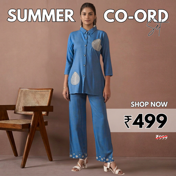 Stylish Summer Co-Ord Set for Women (CS-9)