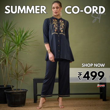 Stylish Summer Co-Ord Set for Women (CS-10)