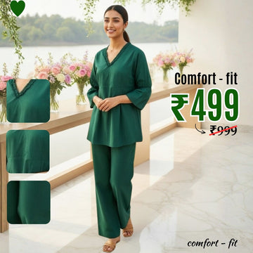 Comfort Fit Airpot Co-ord Set (Co-ord_09)