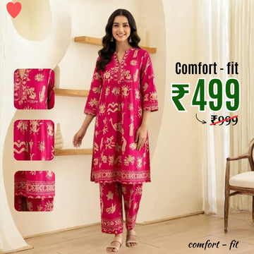 Comfort Fit Airpot Co-ord Set (Co-ord_10)