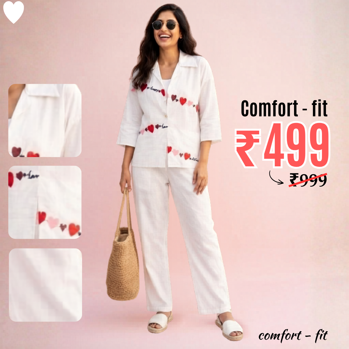 Comfort Fit Airpot Co-ord Set (Co-ord_14)